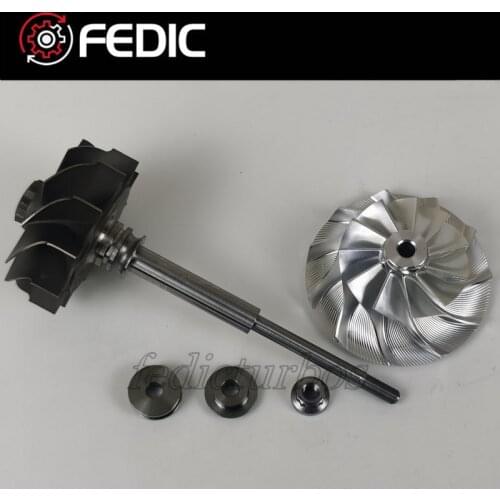 MFS Turbocharger shaft and wheel CT16V 17201-30150 17201-30180 Turbo rotor for Toyota Hiace 3.0 D4D 126 Kw 171 HP 1KD-FTV 2007