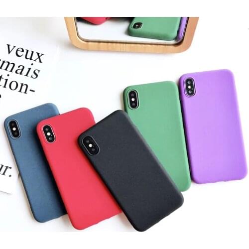 Ultra Thin TPU Soft Phone Case For iPhone 8 7 Plus Silicone Full Cover For iPhone 7 Plus 8 Phone Case Matted