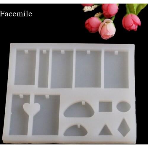 1Pc DIY Silicone Mold Chocolate Biscuit Cake Decorating Sugarcraft Handmade Soap Candle Candy For Jewelry 50-326