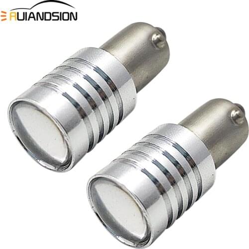 2PCS 5W XB-D chip White BA9S T4W T11 BAX9S BAY9S H21W Automotive Car 12V 24V Side Door Courtesy Map Lights Convenience Bulbs