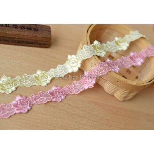 5 Meters High Quality Lace Trim Fabric for Dog Lace Collar Embroidered Lace Ribbon