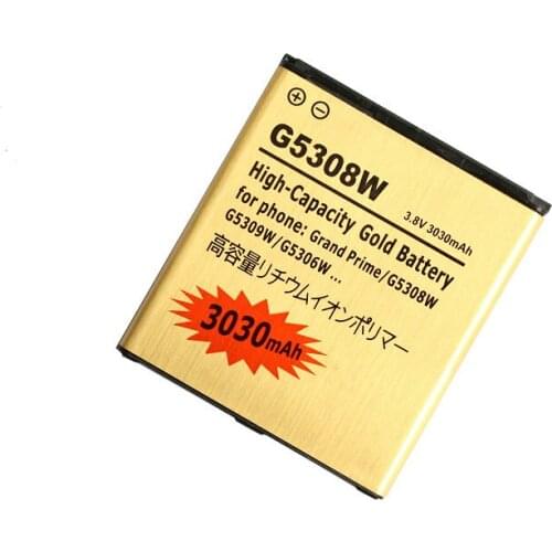 5pcs /lot 3030mAh EB-BG530BBC Gold Battery For Samsung G5308W G5309W G530F G531H G5306 J5 J500 J500H J500F J3 J3109 J320
