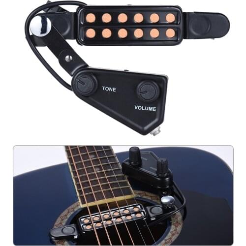 Fishman ISYS+ Equalizer Acoustic Guitar Pickup Preamp EQ Tuner Piezo guitar accessories guitar parts