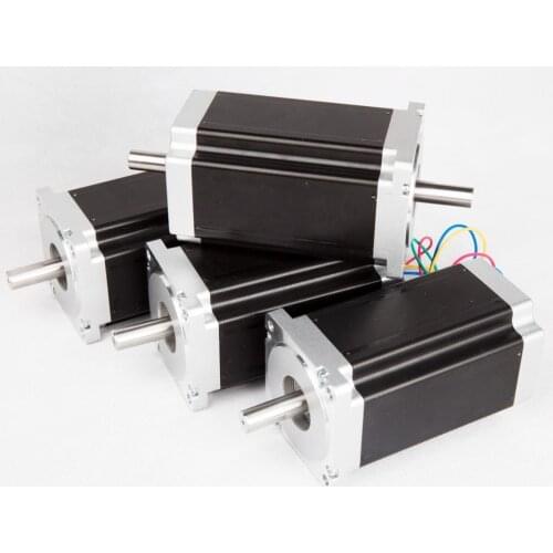 Free Ship to US/EU 4PC NEMA34 Stepper Motor 1600 OZ-IN 3.5A 151mm 4leads CNC Bipolar Miller, Cutter