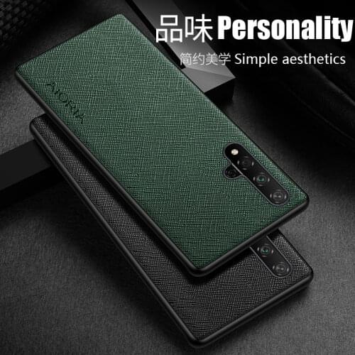 Case for Huawei Honor 20 coque fundas Soft TPU + Hard PC 3in1 Resistance PU leather Case for Honor 20S Nova 5T