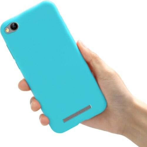 For Xiaomi Redmi 4A Case Cover 5.0" Soft Silicone Slim Colored Phone Back Cover For Xiaomi Redmi 4A A4 Coque Funda Redmi 4A Case