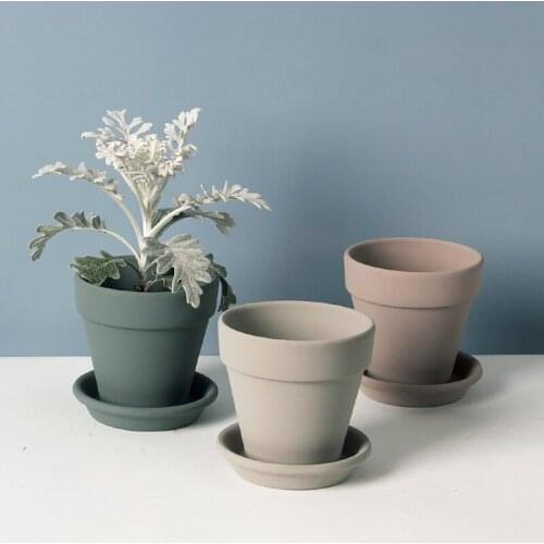 Morandi Maceteros Decorativos Maceta Ceramica Garden Pots Potted Plant Ceramic Pot Succulents Pot Flowerpot Deco Maison Moderne