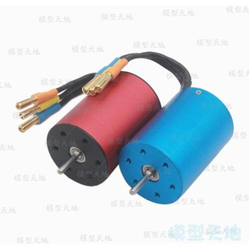 HSP 107051 (03302) 3650 Brushless 540 Motor 3300KV 2720KV For 2S 3S 7.2v-7.4v Battery RC 1/10 Car Airplane 94123 94107 94111