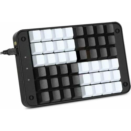 48 Programmable Keys Mechanical Keyboard Single-Handed Gaming Keypad 8 Macro Keys with OEM Gateron Red Switches