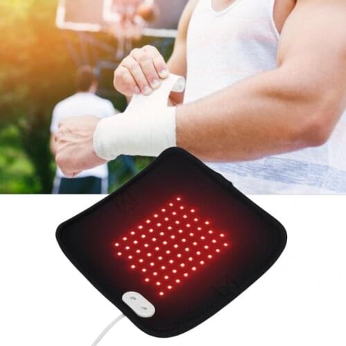 Infrared LED Therapy Pad Hot Compress Deep Penetration Pain Relief Body Health Care Pad