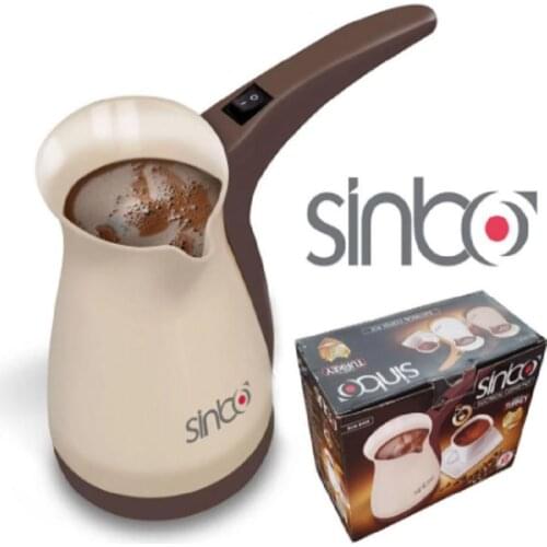 Sinbo Coffee Machine. Sinbo SCM-2951 5 Cup Capacity Coffee Machine With 1000 W 400 ml Water Tank Turkish Coffee