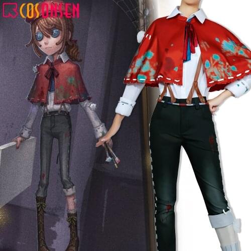 Identity V The Painter Cosplay Costume Edgar Valden Gorgeous Halloween Outfits COSPLAYONSEN Custom Made