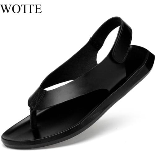 Moolecole Men's Leather Sandals