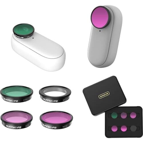 Insta360 Go 2 Filter MC UV CPL ND4/8/16/32 Filter Sets Thumb Sports Camera Accessories Insta360 Go2 Accessories