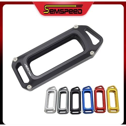 Newest SEMSPEED CNC Motorcycle Key Cover Case Shell For Honda ADV 150 adv150 2019 2020 2021 with logo