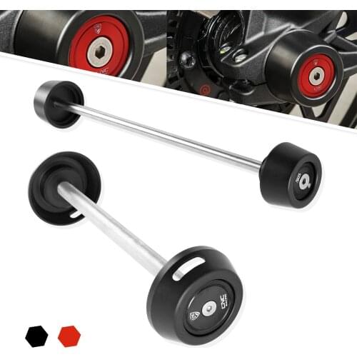 For Ducati Panigale 1199 1199S 1299 1299S V4 V4S V2 Motorcycle Front & Rear Axle Fork Sliders Wheel Protector