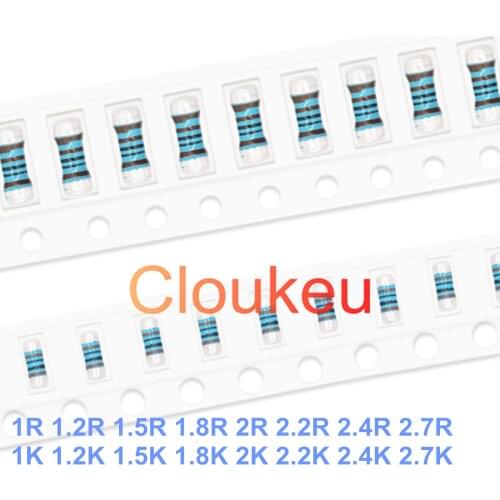 Precision Resistance CSR 0204 1206 0207 1% 1R 1.2R 1.5R 1.8R 2R 2.2R 2.4R 2.7R 1K 1.2K 1.5K 1.8K 2K 2.2K 2.4K 2.7K