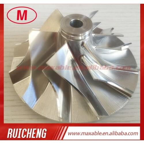 T61 59.50/94.02mm 6+6 blades 409033-0013 turbo/milling/aluminum 2618 compressor wheel for 465196-0002/465474-000