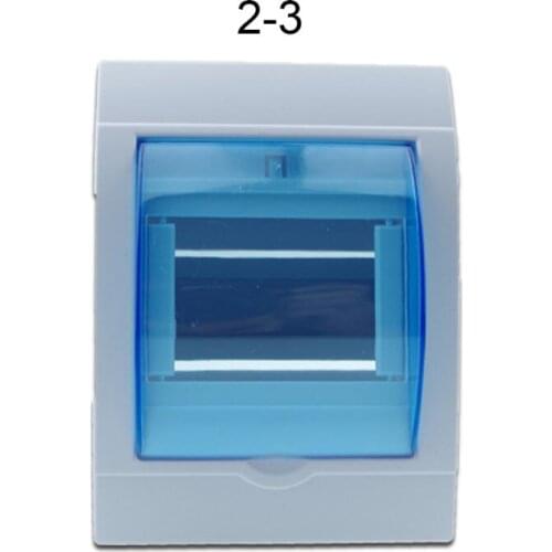 Waterproof Plastic Electrical Distribution Box Home Switch Protective Case for 2-3/3-4 Ways Wall Mounted Circuit Breaker