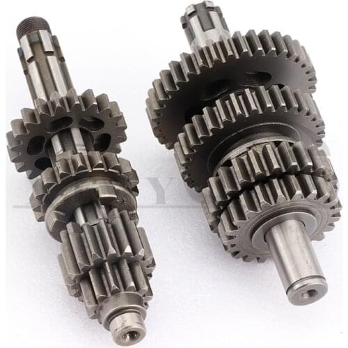 YX140 150 160 transmission gearbox China main counter shaft parts YX 140 150 160cc engine pit soil bicycle