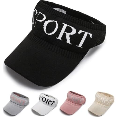 Womens Mens Empty top Hat Outdoor sports Sun Sunscreen Beach Hat MZ009