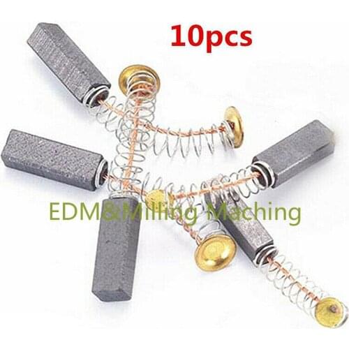 10PCS High Quality Milling Machine Cutter Carbon Motor Brush Electro Graphite Part 5*6*19mm Durable New