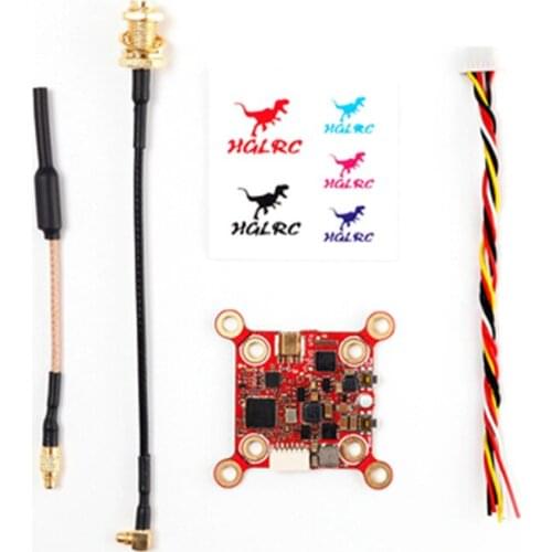 20/30mm HGLRC Zeus VTX 800mW Switchable 5.8G 40CH Built-in Microphone 6-26V for RC FPV Racing Freestyle Drones