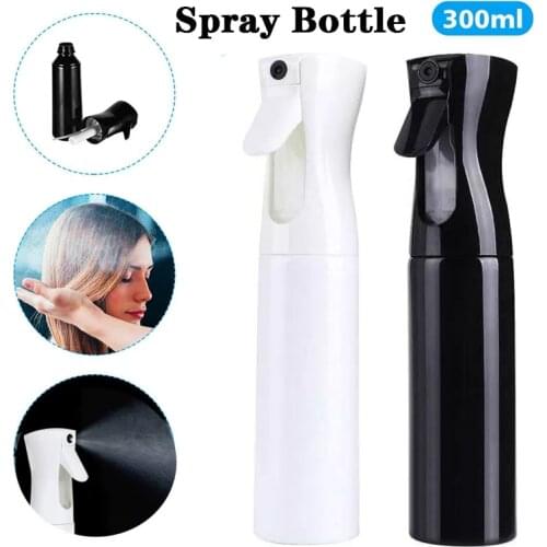 300ML Ultra-fine Mist Hairdressing Spray Bottle Empty Refillable Container Barber Accessories Hair Dyeing Styling Salon Sprayer