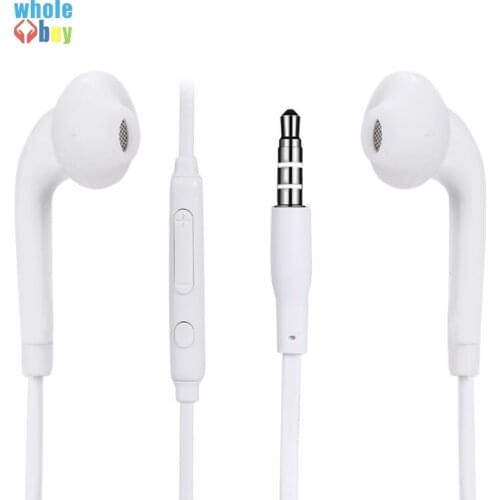 300pcs/lot High quality s7 s8 s9 s10 3.5mm In-Ear earbud eaphones with Mic Earphone For Samsung Galaxy S5 S4 i9800 S6 Edge