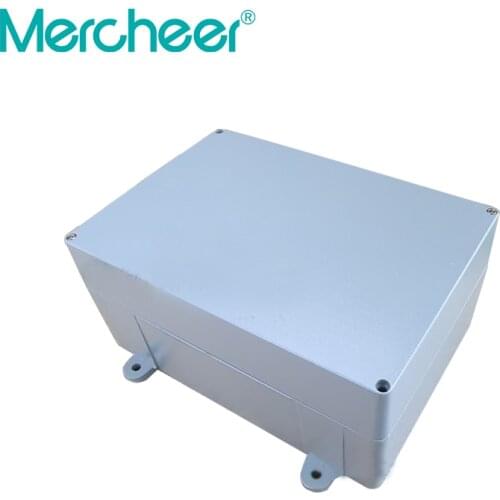 340*235*155mm Painting Spraying Aluminum Enclosure/ Project Box Enclosures With Mounting Ears for Electronics
