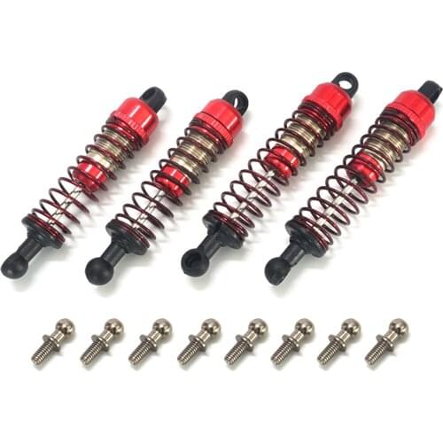 4x Metal 55-67mm Shock Absorber Spring for SG1604 UD1602 RC Hobby Car Parts
