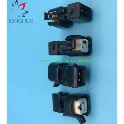 Freeshipping 50 pcs EV1 To EV6 USCAR Wholeness Fuel Injector Connectors Adapters Fuel Injector Connector for US cars