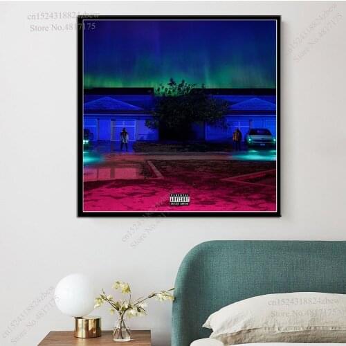 Big Sean Poster Rapper Singer Music Album I Decided Blessings Canvas Painting Wall Art Posters and Prints Home Decor