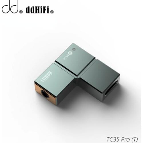 DD ddHiFi TC35 Pro (Tetris) TypeC Female to 3.5mm Decoder, ES9281AC Pro Chip, Support MQA/Native DSD512/PCM 32bit/768kHz