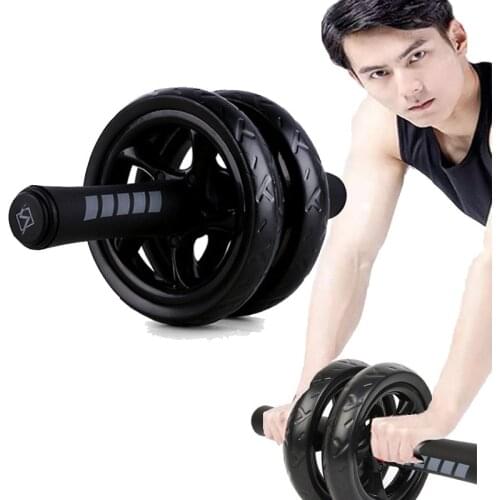 Fitness abdominal roller Muscle Exercise Equipment Fitness ab roller wheel Abdominal Double Gym Roller Trainer Training
