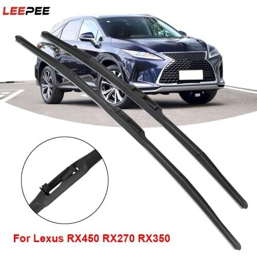 2 PCS Windscreen Wiper Blades Car Accessories Front Windscreen Windshield Wipers For Lexus RX450 RX270 RX350