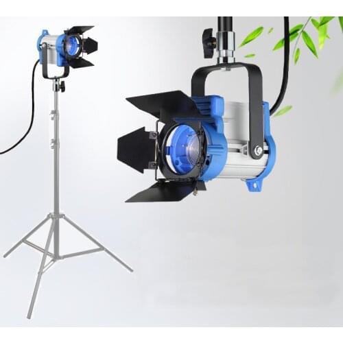 Junior 150W Fresnel Tungsten Light Spotlight +Free 2 Bulb Studio Film Lighting