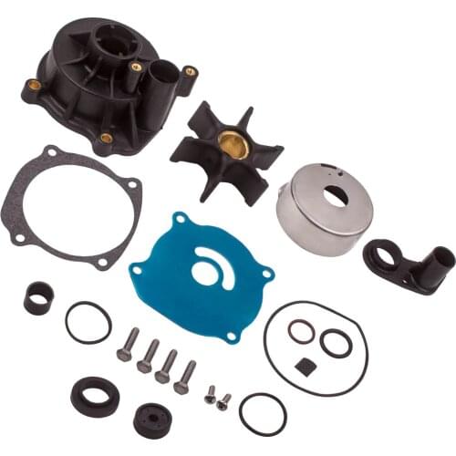 Water Pump Impeller Repair/Rebuild Kit for Johnson Evinrude V4/V6/V8 1982-1992 for 90hp Looper (except SL Model) 1995-2006