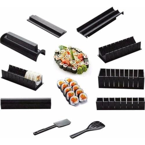 Sushi Maker Equipment Kit Roll Sushi Maker Rice Roll Mold Kitchen Sushi Tools Sushi Cooking Tools for Beginners