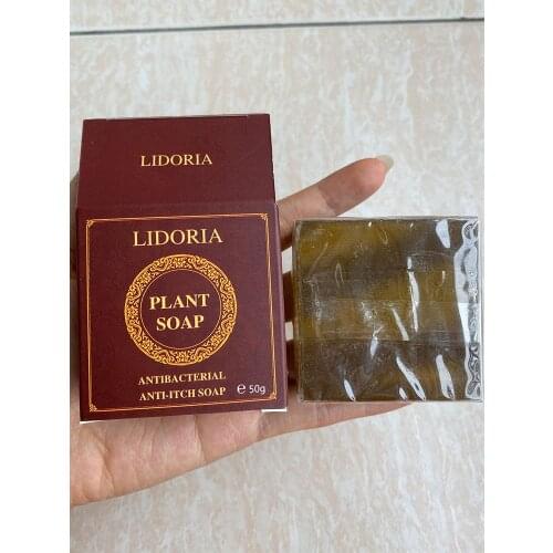 LIDORIA 50g cleansing antibacterial soap acne psoriasis skin disease seborrheic eczema in addition to mite fungus bubble bath