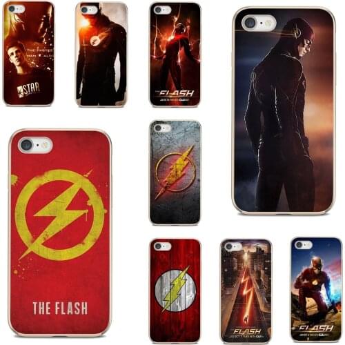 For Xiaomi Redmi 2 S2 3 3S 4 4A 5 5A 5 6 6A 7A 9 9T 9C 9A Pro Pocophone F1 The-Flash-Barry-Allen-Super-Heroes Soft Silicone Case