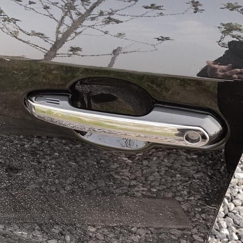 CAR STYLING DOOR HANDLE TRIM COVER GARNISH FOR TOYOTA HIGHLANDER KLUGER XU70 2020 2021 ACCESSORIES