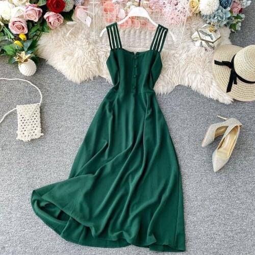 2020 New Women Dress Summer Backless Dress Candy Colors Maldives Holiday Dress Female Slim Fairy Party Dresses Vestidos P552