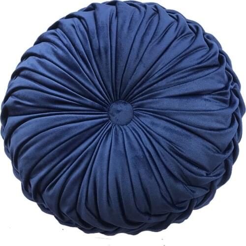 Pure Color Model Room Round Pillow Pumpkin Pillow Living Room Round Pillow Sofa Round Pillow Cushion