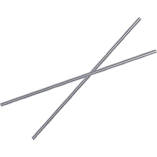 Bearing steel 5mm OD L 200MM Cylinder Liner Rail Linear Shaft Optical Axis Bearing Pack of 2