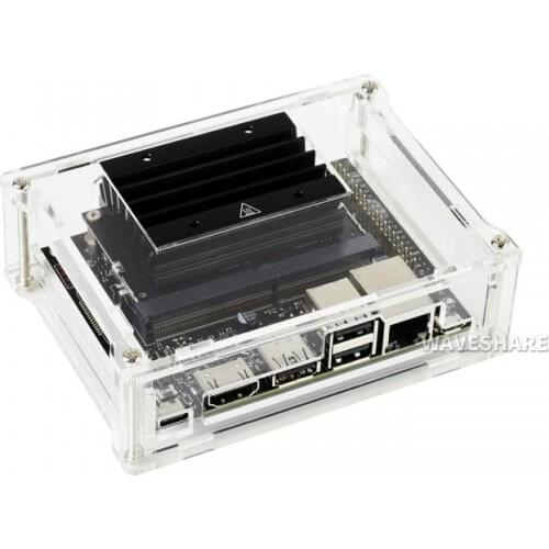 Acrylic Clear Case Specialized for Jetson Nano 2GB Developer Kit