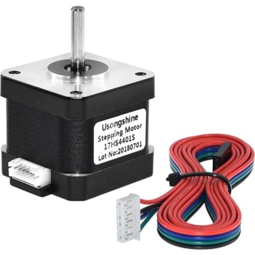 Nema 17 Stepper Motor 1.5A 1m Cable 4-lead For 3D Printer CNC Engraver