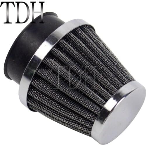 48mm Motorcycle Air Filter Cleaner for Yamaha Suzuki Kawasaki Honda Scooter Off-road ATV Drit Bikes Motorbike Replacement Parts