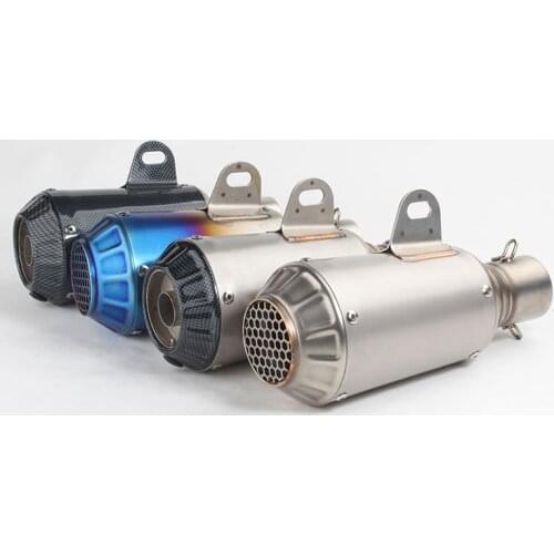 Universal 51mm Exhaust Motorcycle ak Muffler Escape Moto DB Killer Pipe Z800 Devil Monster 796 Modified Exhaust Pipe