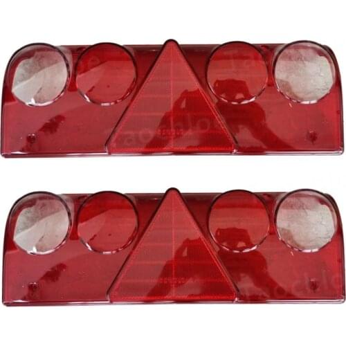 2x Tail Lights case For Truck Trailer Stop Turn Signals Back Light Rear Lamps Lorry Tail case for Scania For Western star truck